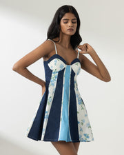 Panel Mini Dress